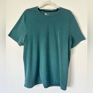 VRST Men’s Performance Short Sleeve T-Shirt – Teal/Green – Size Large